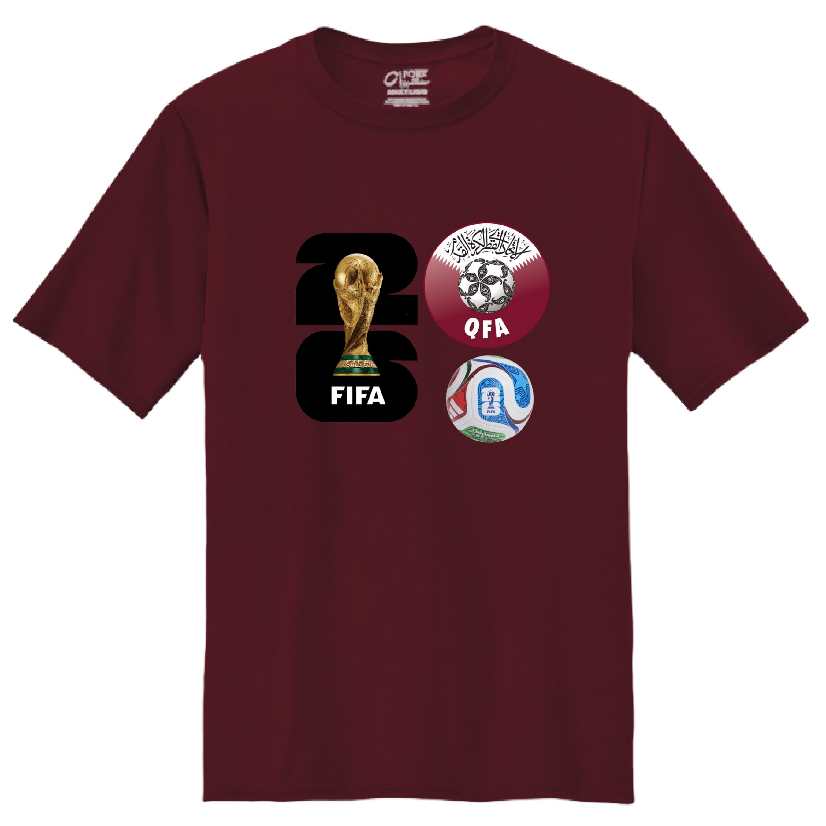 Athletic Maroon - FRONT